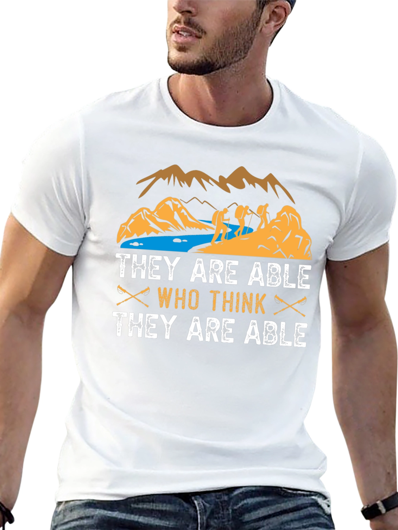 Hiking Adventure T-Shirt - They Are Able Design