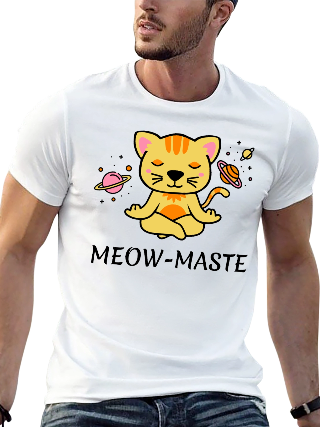 Meow-Maste Black T-Shirt