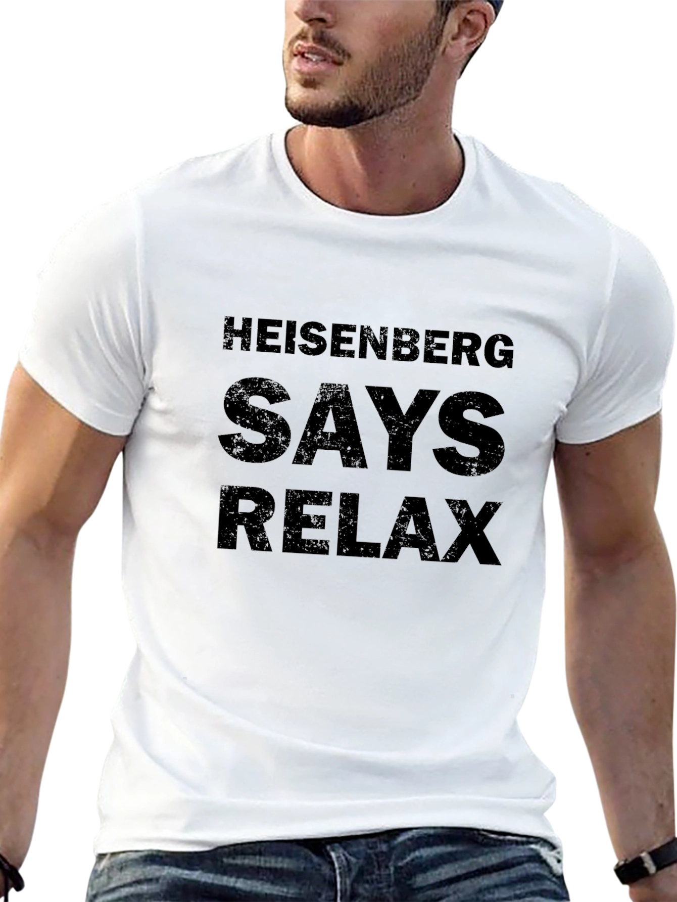 Heisenberg Says Relax Graphic T-Shirt