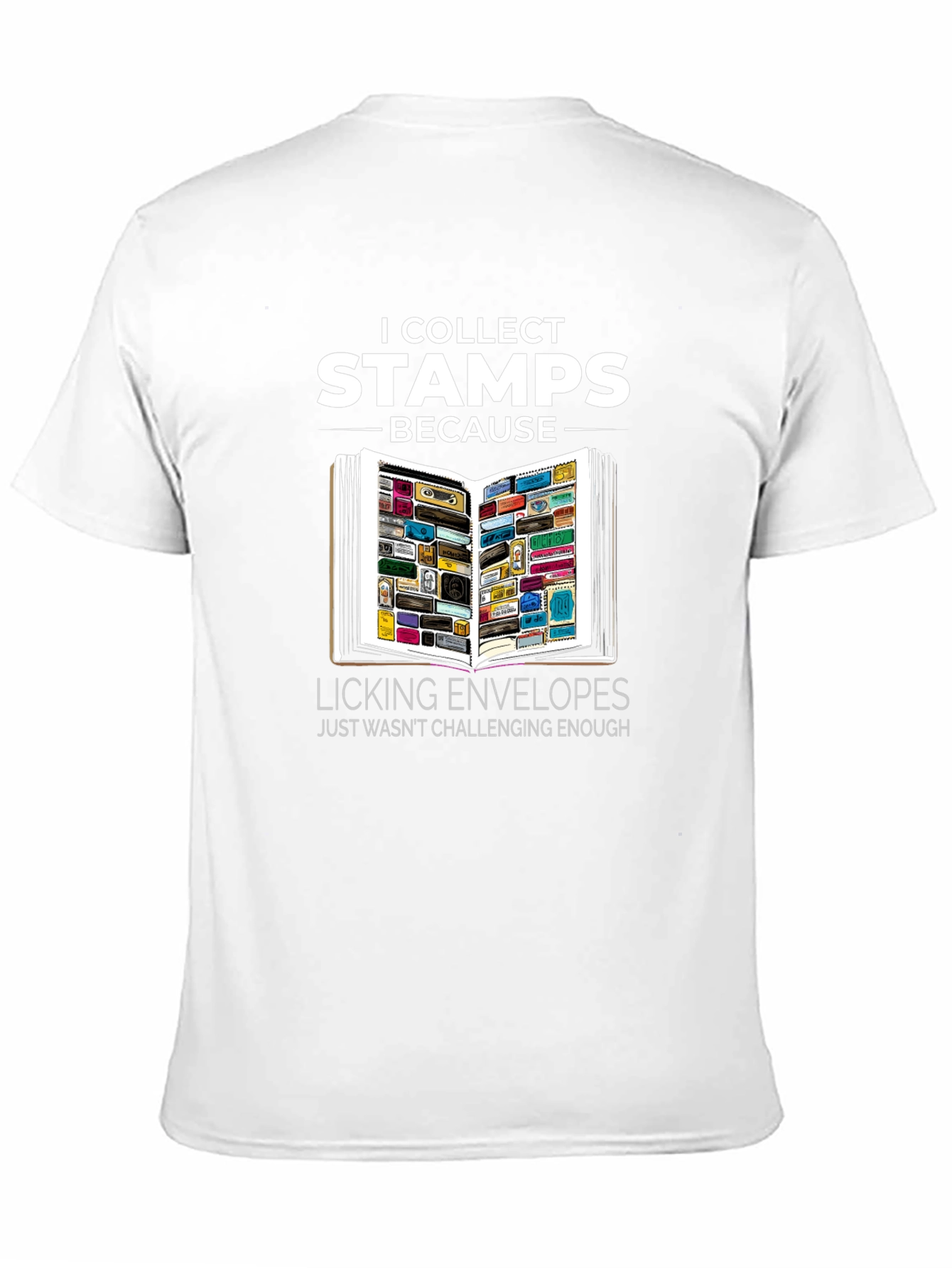 Stamp Collector Graphic T-Shirt