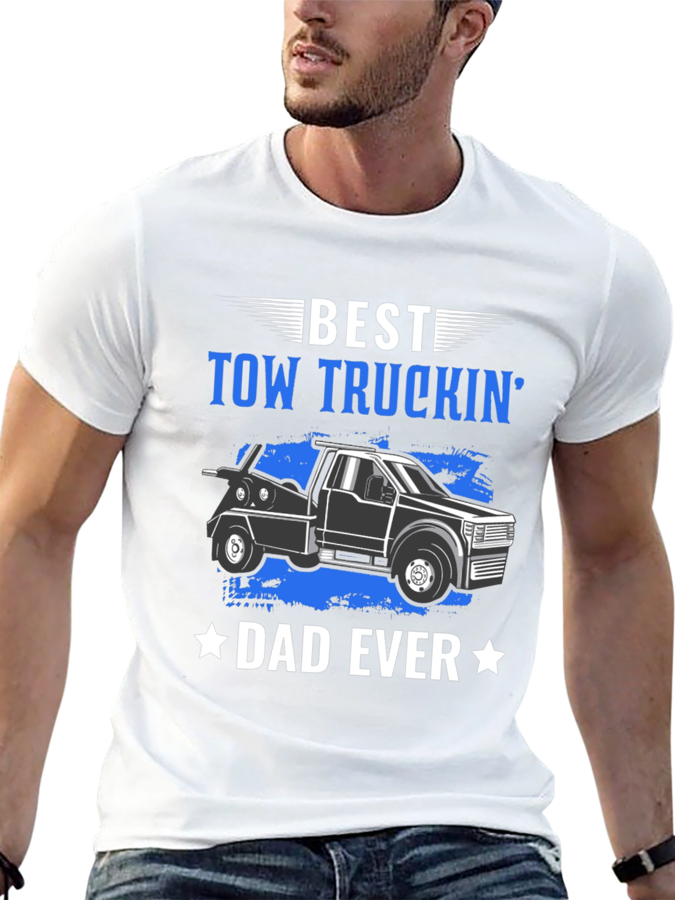 Best Tow Truckin Dad Ever T-Shirt