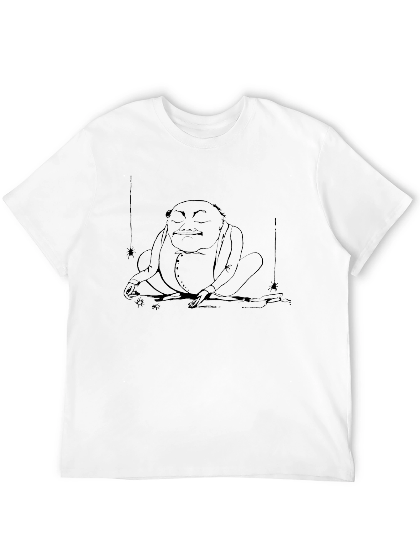 Creepy Character Graphic Print T-Shirt