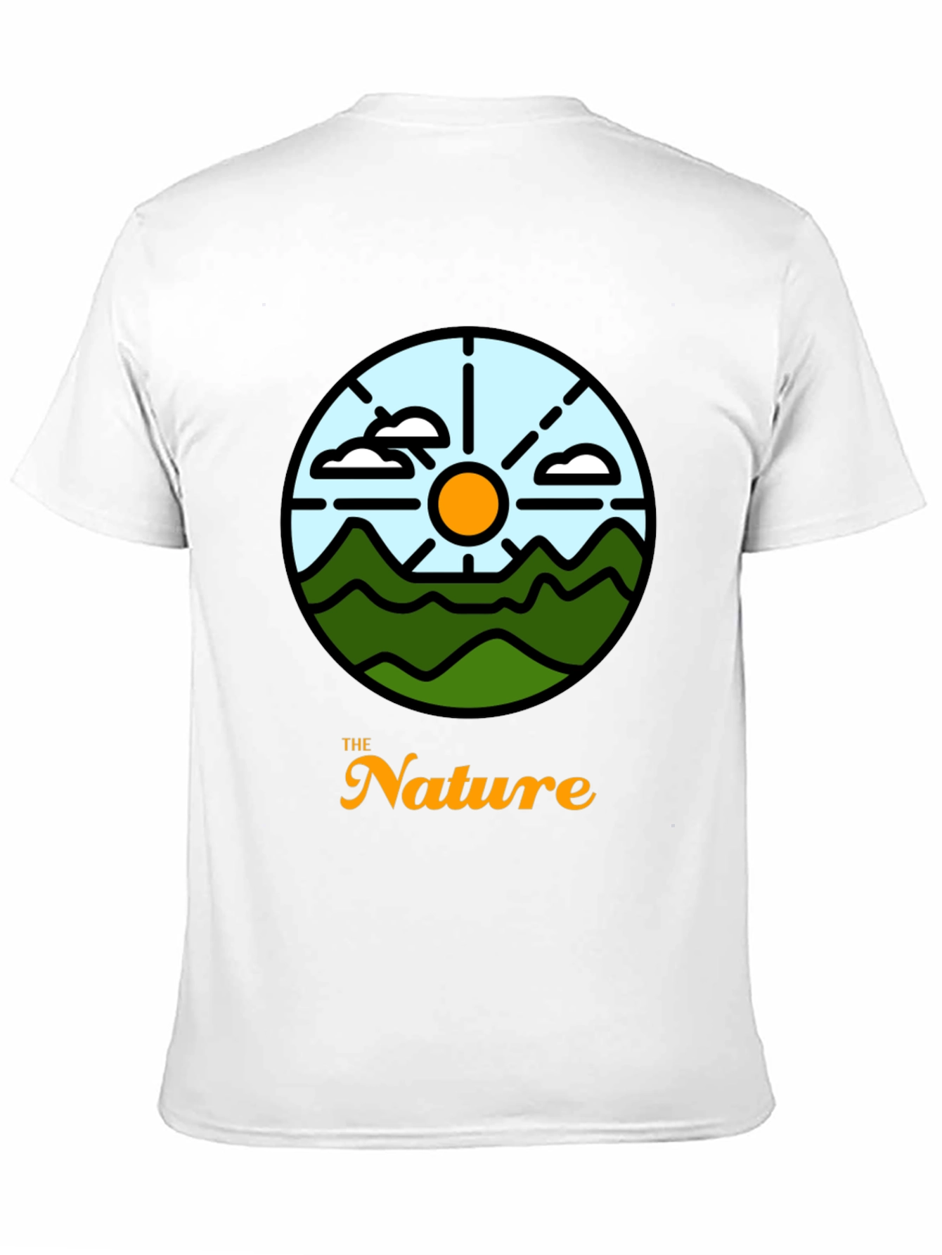 Nature Graphic Tee - Stylish Comfort