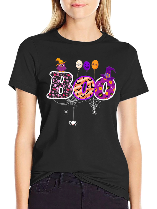 Halloween BOO T-Shirt - Spooky Season Style
