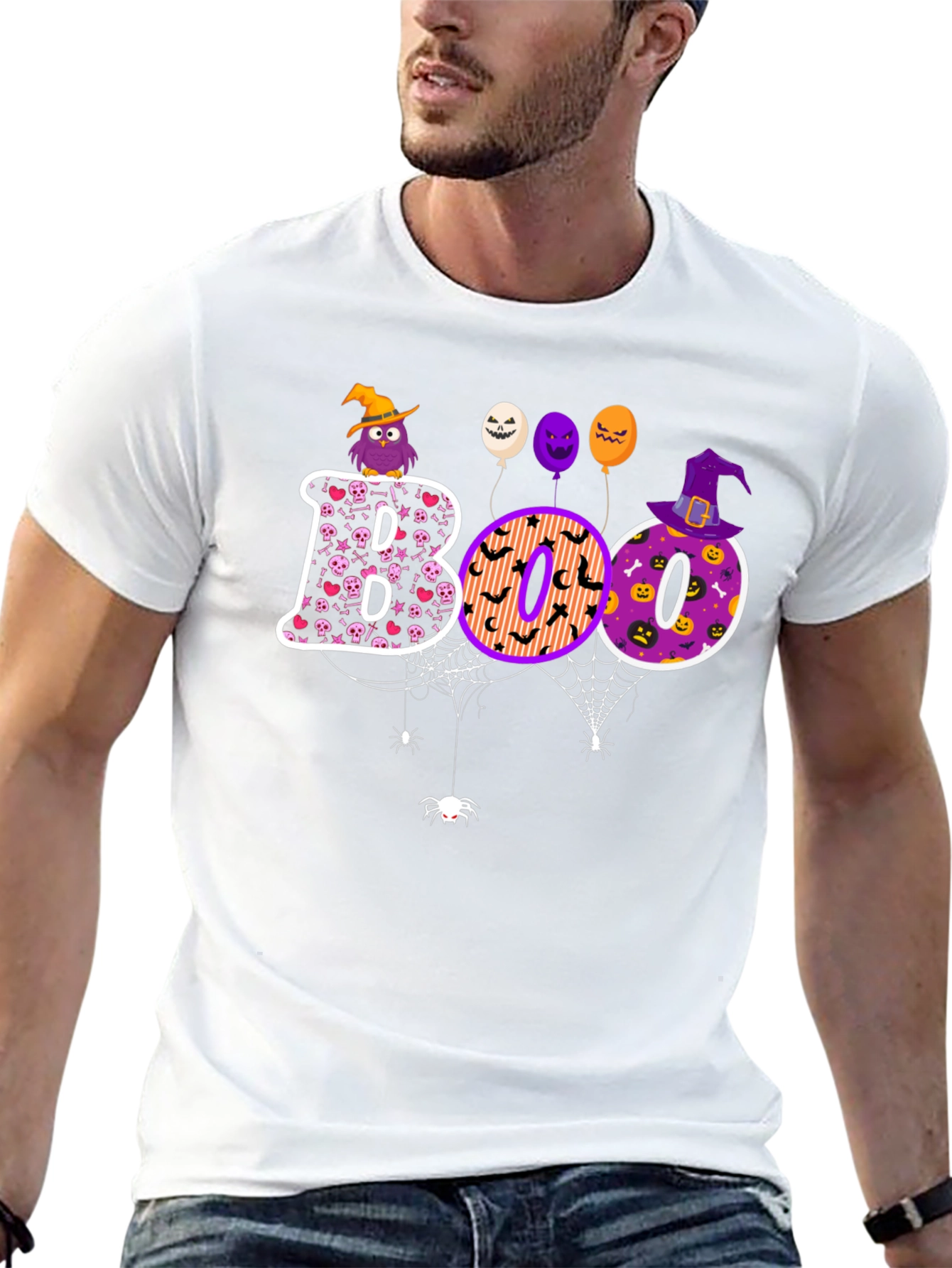 Halloween BOO T-Shirt - Spooky Season Style
