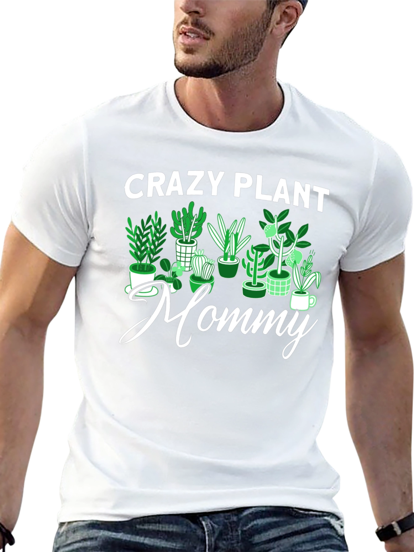Crazy Plant Mommy Graphic Tee