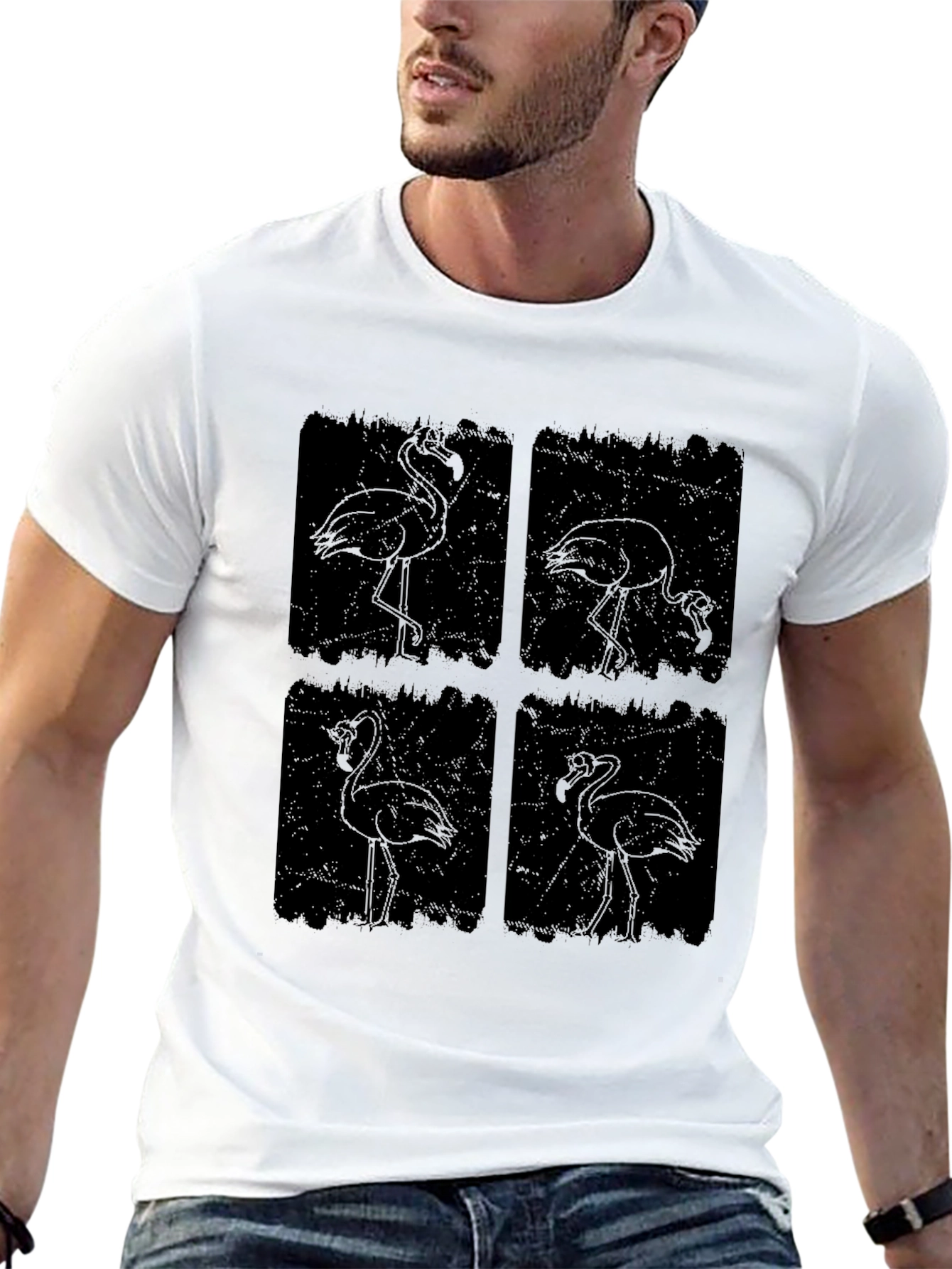 Flamingo Graphic T-Shirt