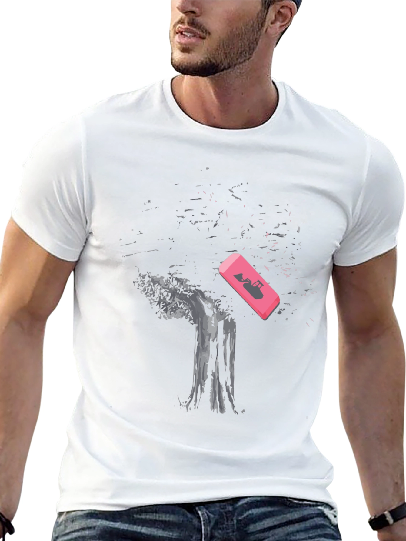 Eraser Tree Graphic Tee