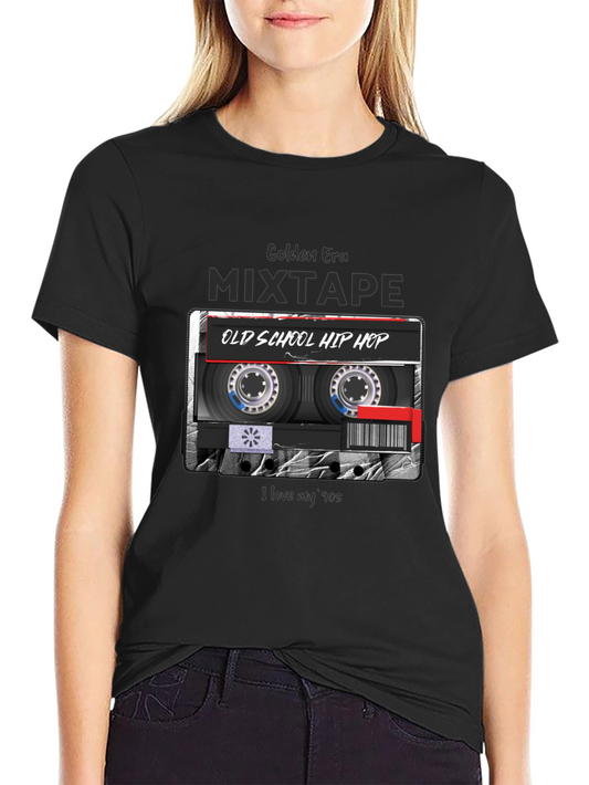 Golden Era Mixtape T-Shirt - Old School Hip Hop 90s Throwback