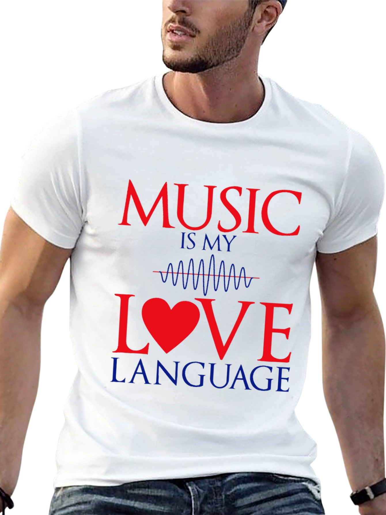 Music Is My Love Language Graphic Tee