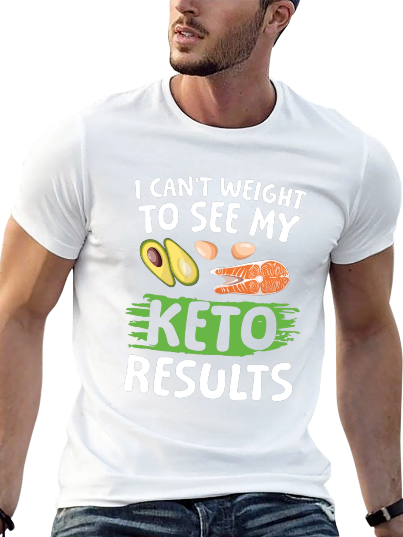 Keto Results T-Shirt - Funny Diet Tee