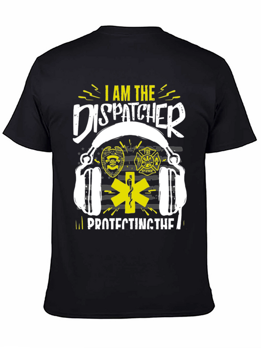 Dispatcher T-Shirt - Protect and Serve