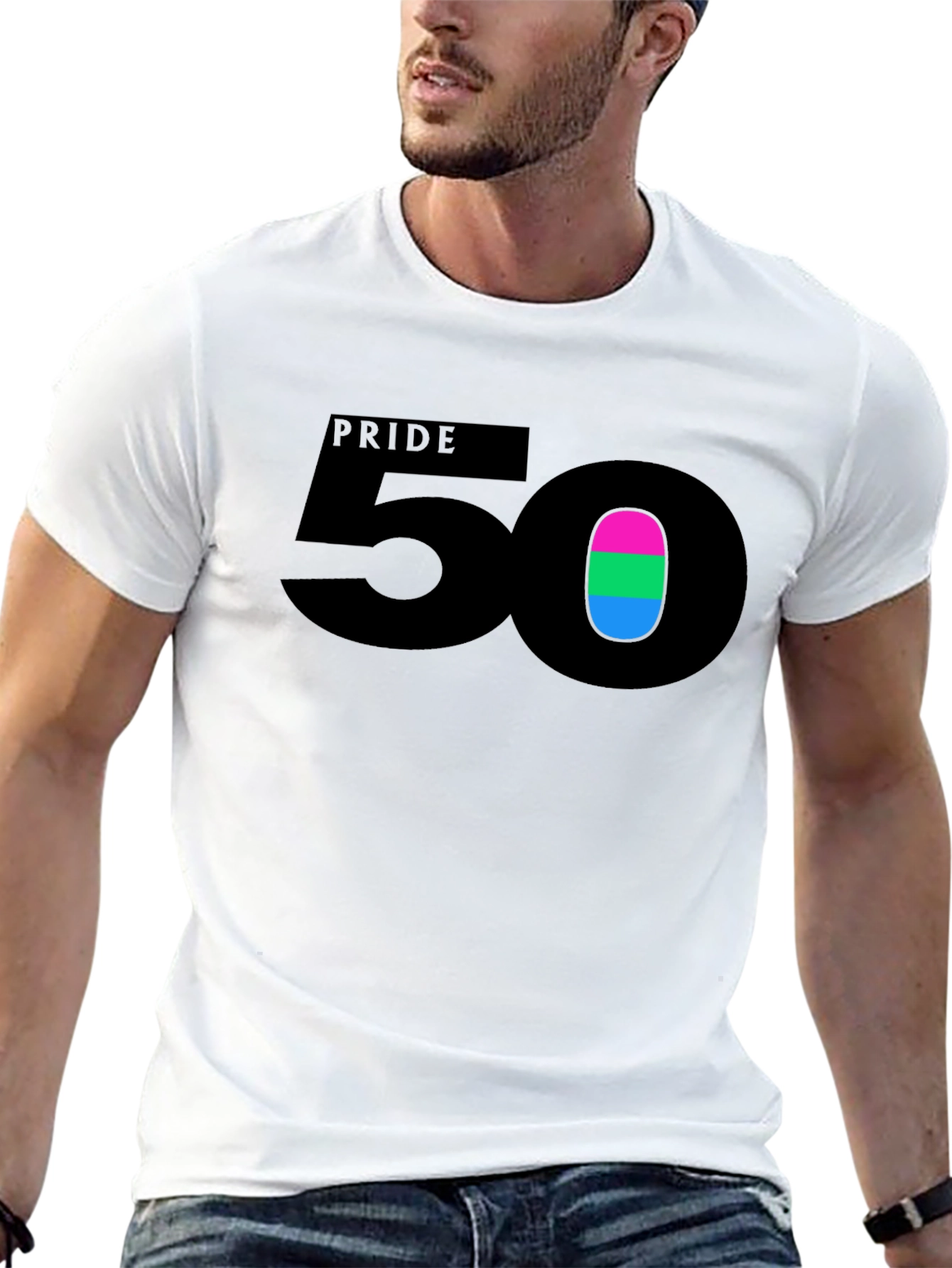 Pride 50 T-Shirt - Pansexual Pride