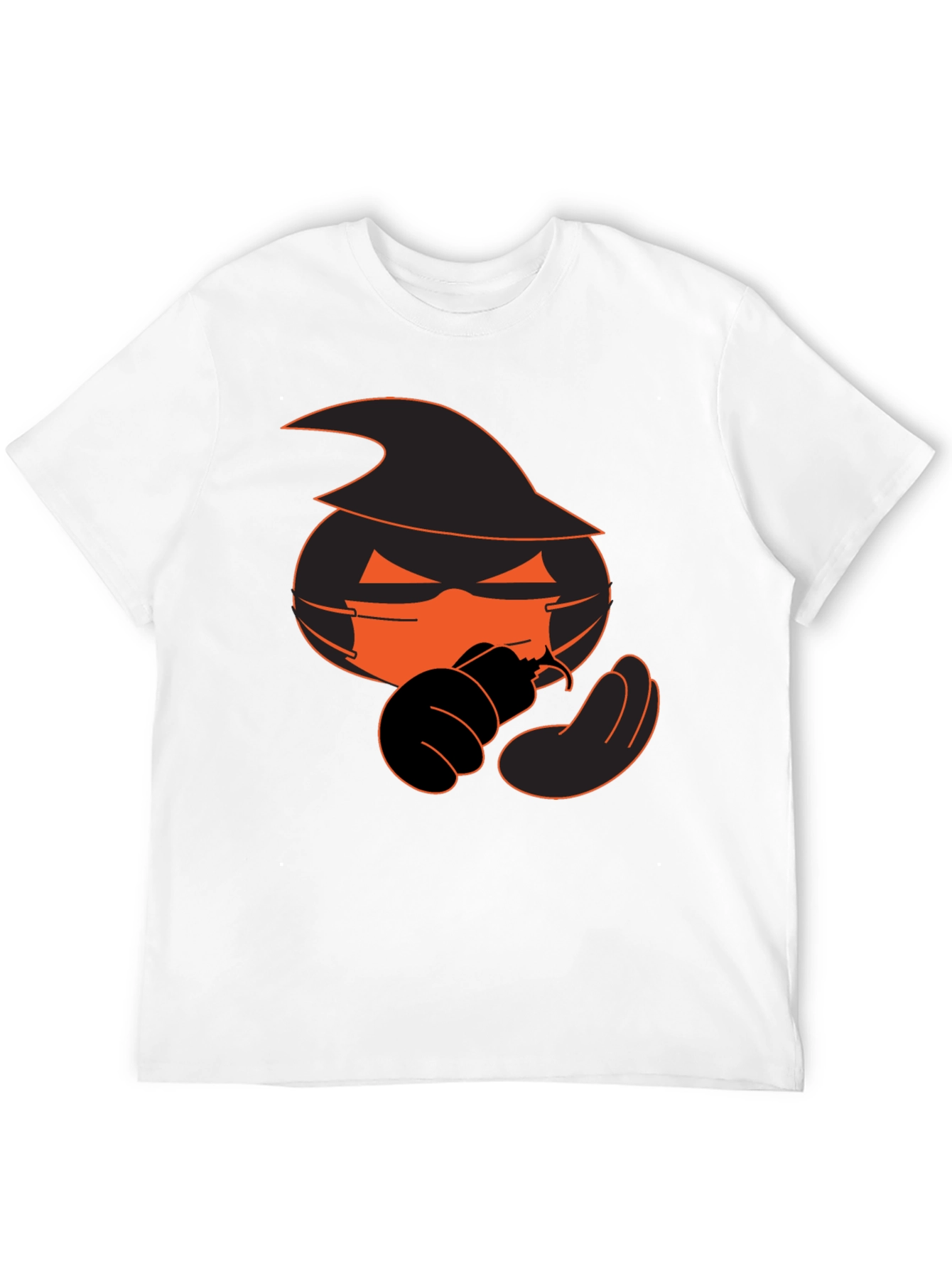 Halloween Pumpkin Witch Graphic Tee