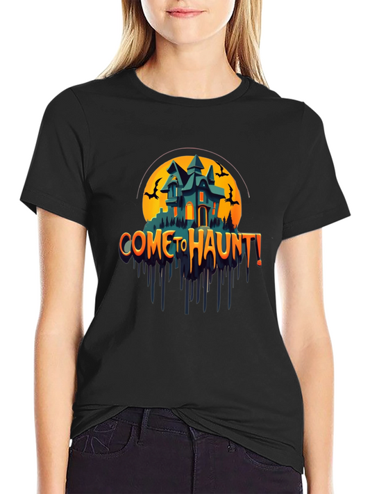 Come To Haunt! Halloween Graphic Tee
