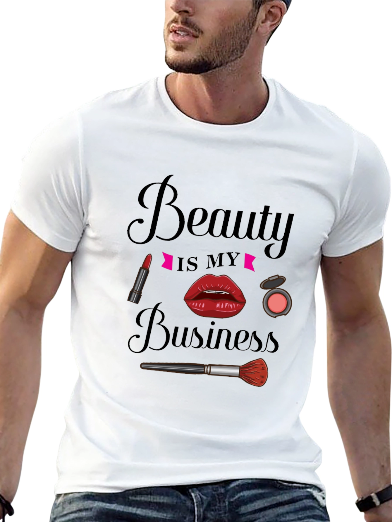 Beauty Is My Business Black T-Shirt
