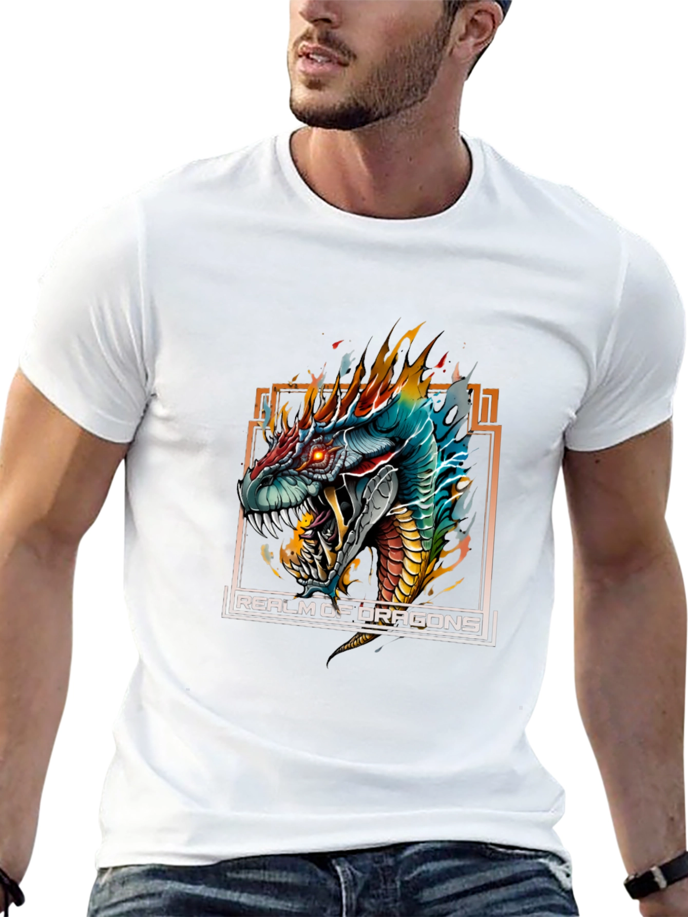 Realm of Dragons Graphic T-Shirt