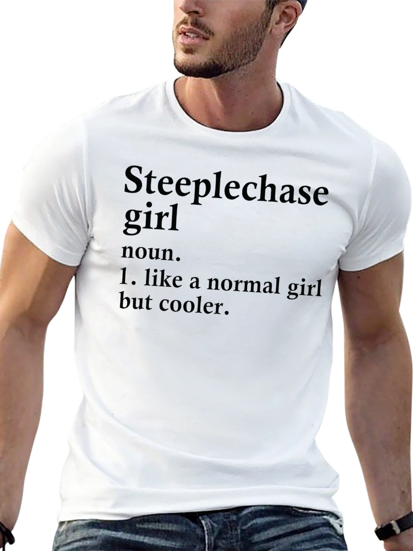 Steeplechase Girl Definition T-Shirt