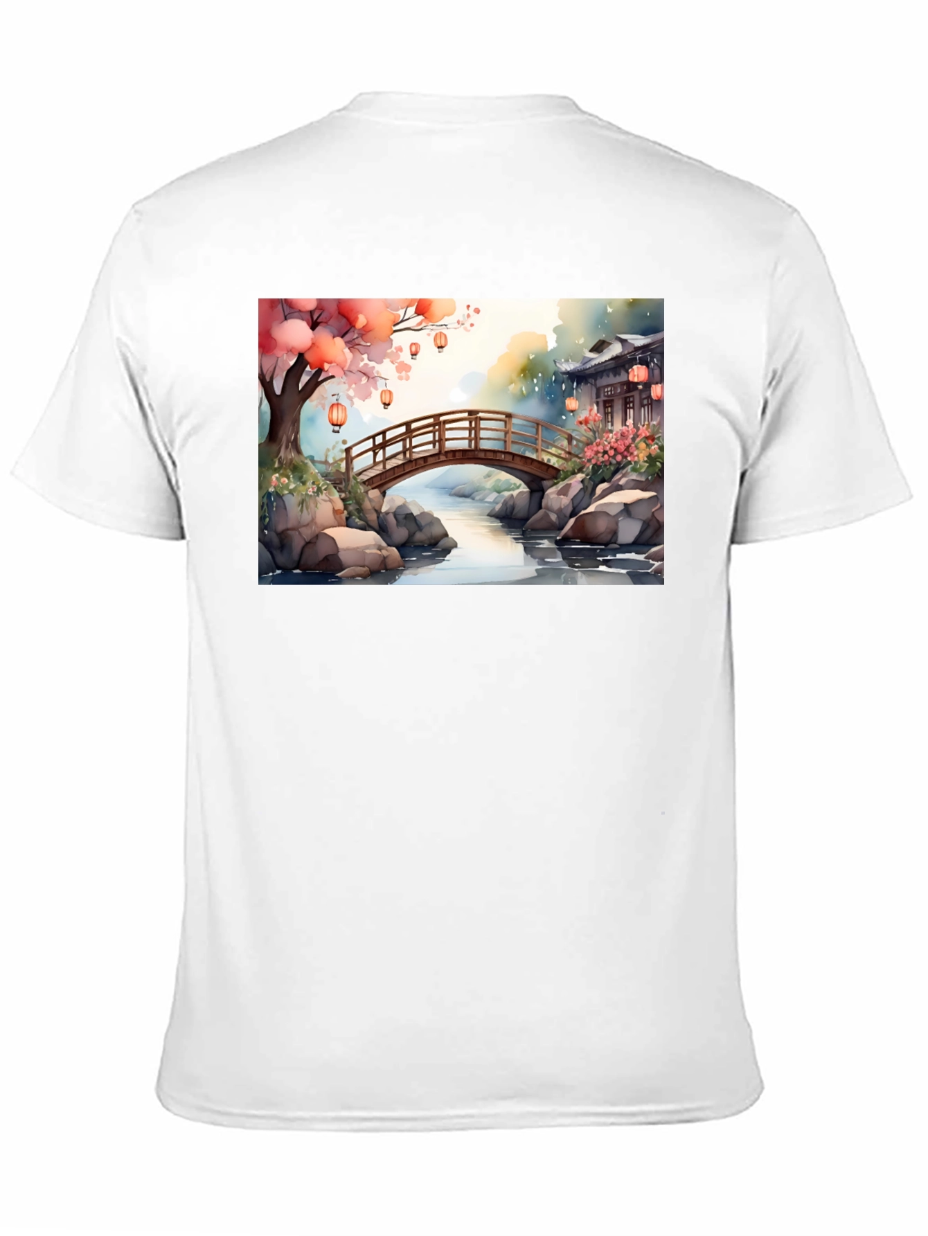 Zen Garden Bridge T-Shirt