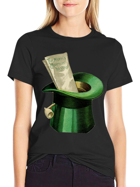 St. Patricks Day Leprechaun Hat Graphic Tee