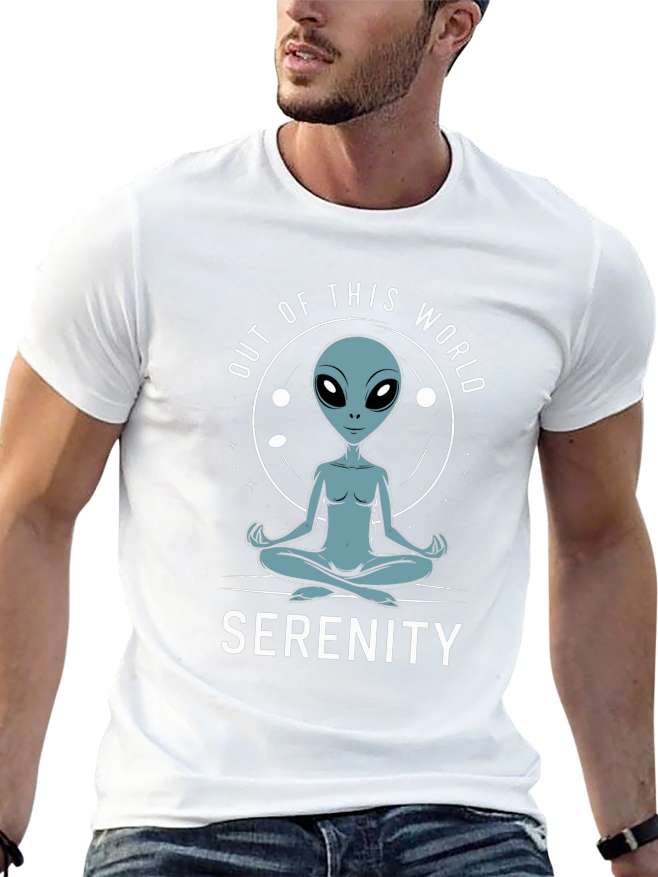 Out of This World Serenity Alien Graphic T-Shirt
