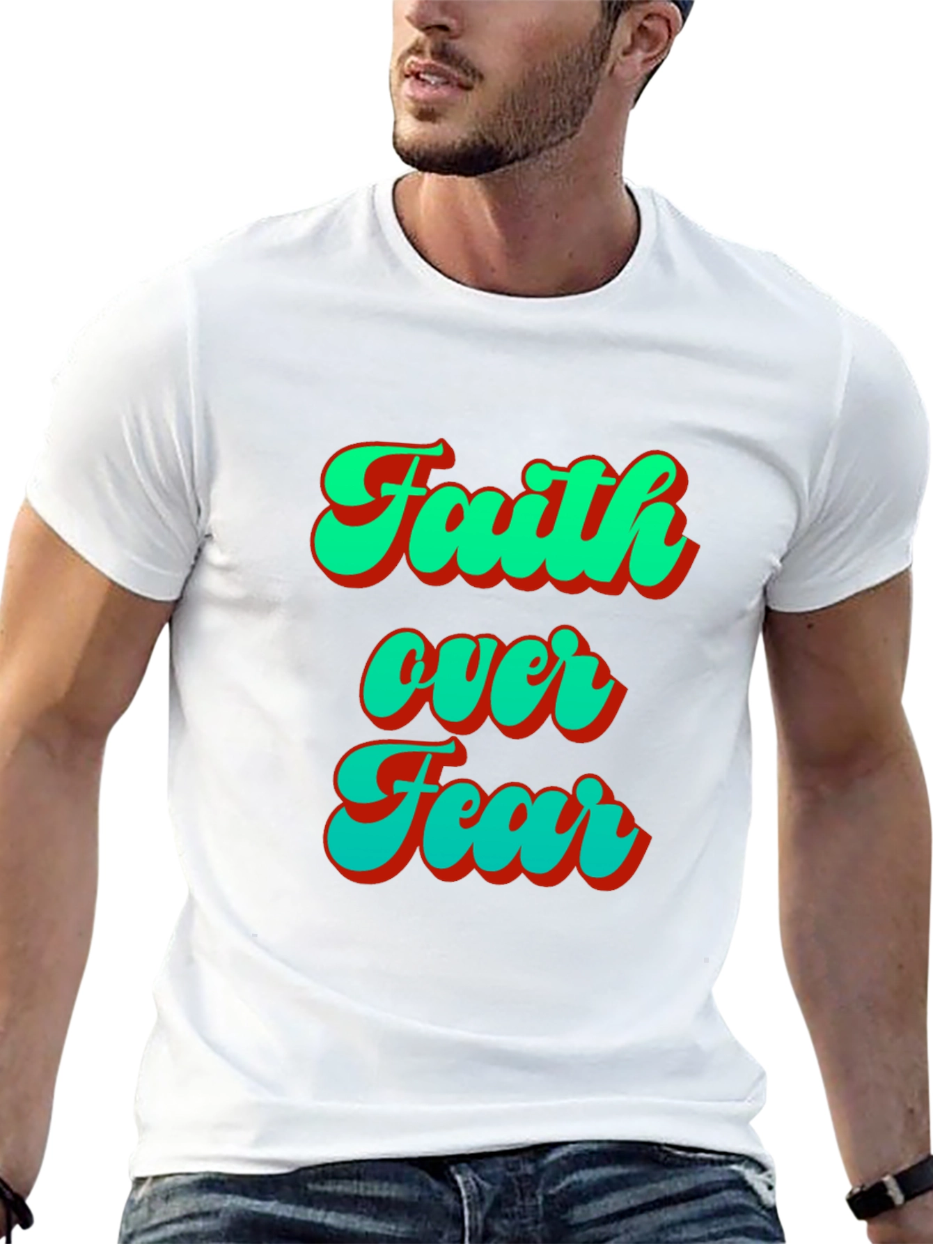 Faith Over Fear Graphic Tee