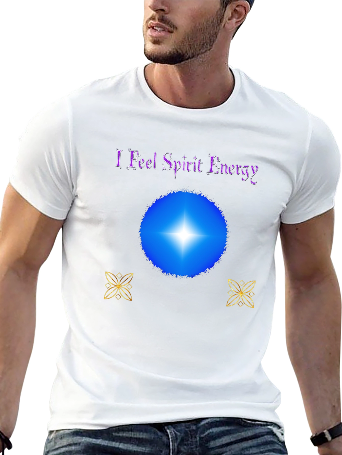 I Feel Spirit Energy Graphic T-Shirt