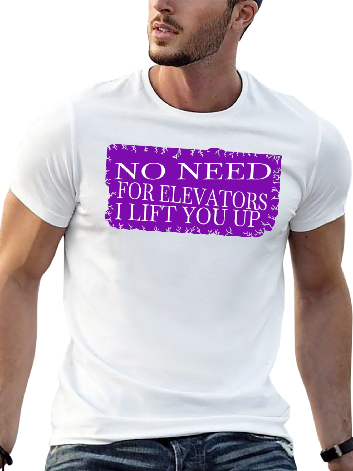 No Need For Elevators Graphic Tee