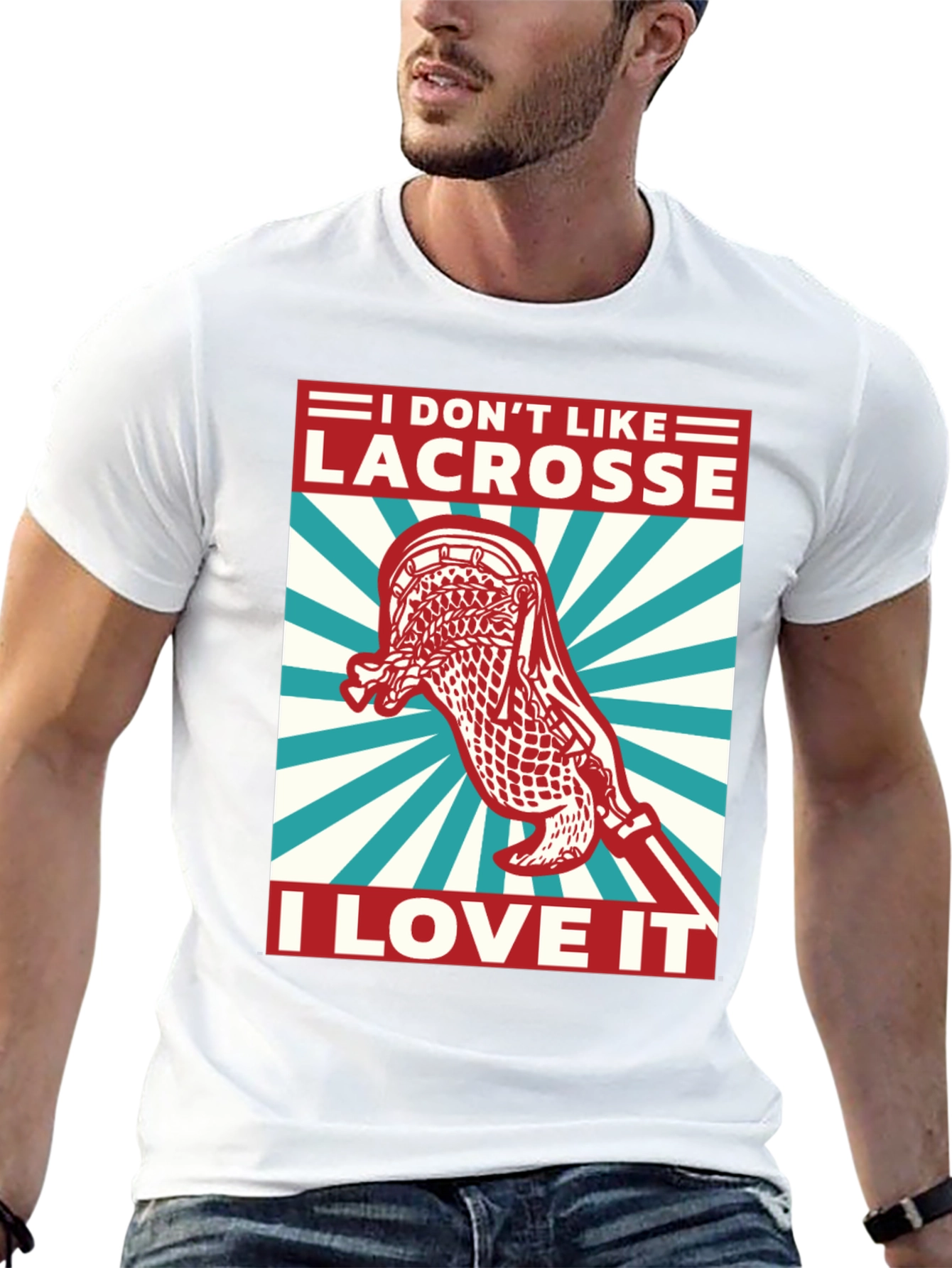 Lacrosse Lover Graphic T-Shirt