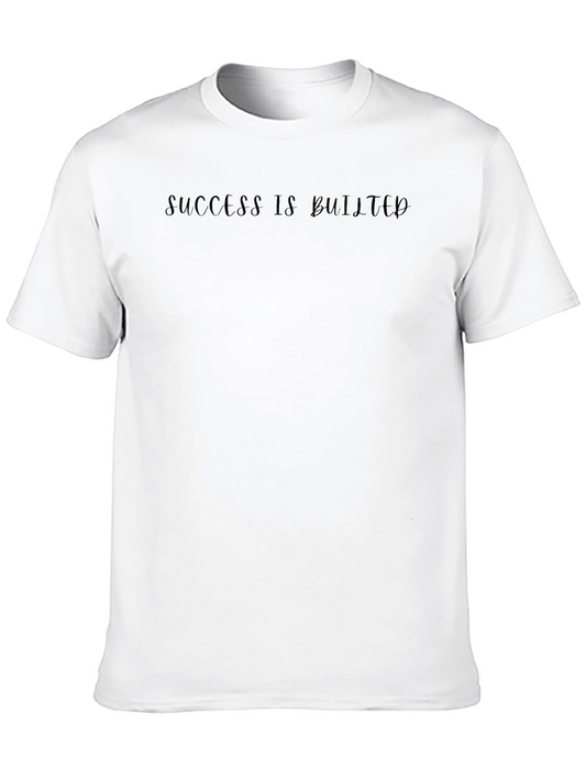 Success Is Builted - Classic Black Tee
