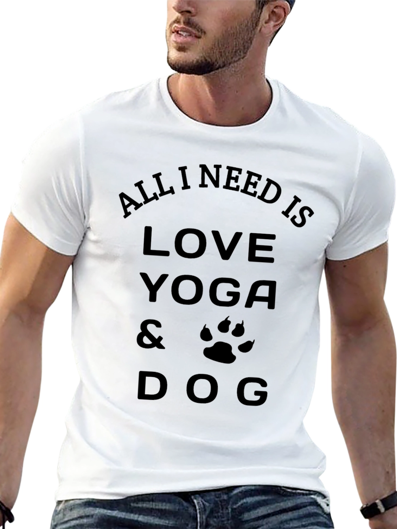 Love Yoga & Dog T-Shirt