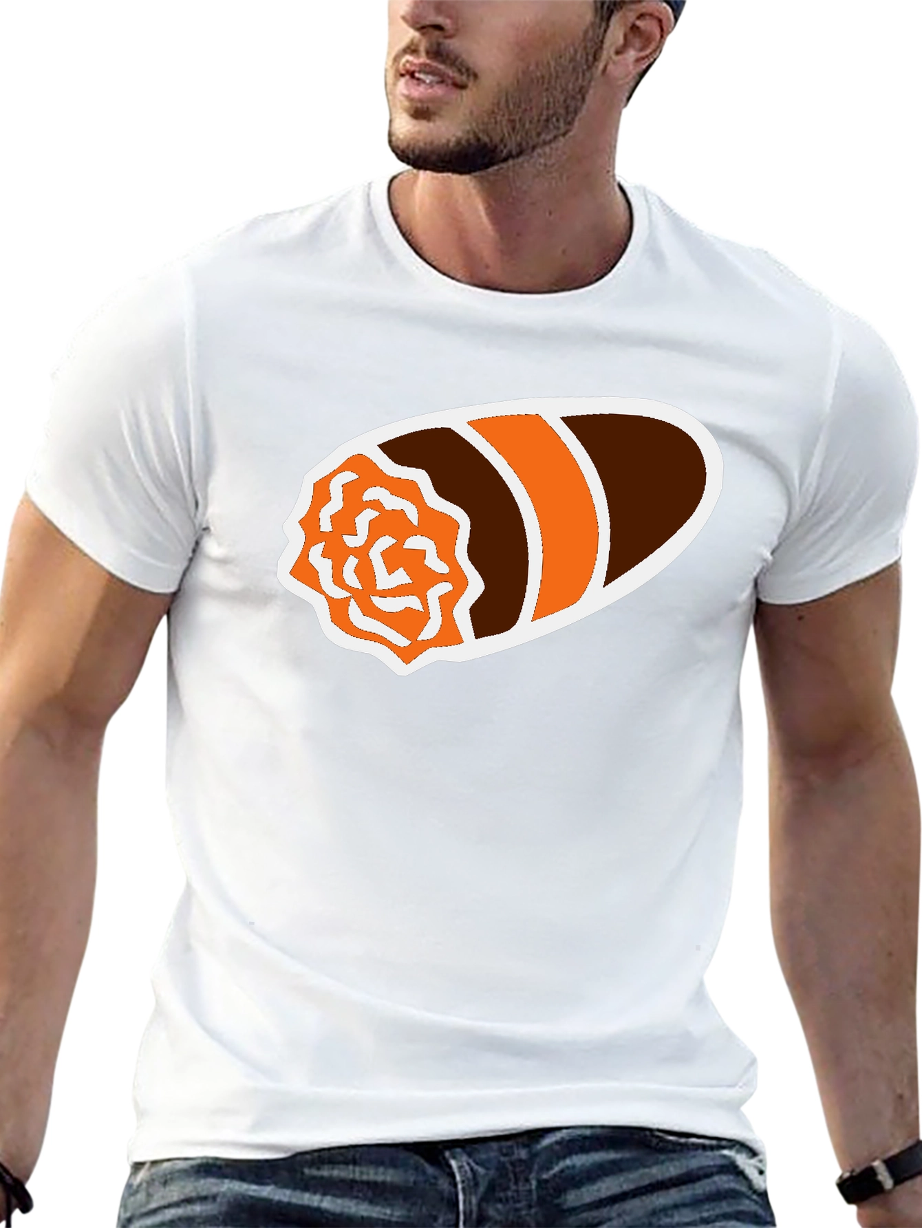 Cigar Graphic Black T-Shirt - Smokers Tee
