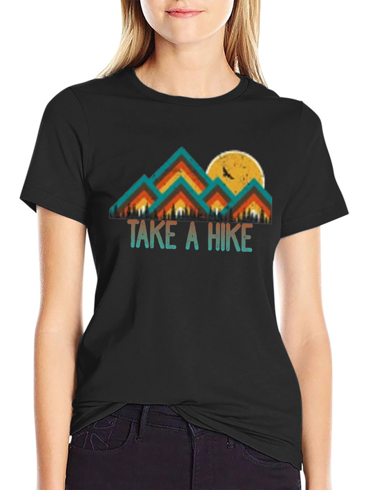 Take A Hike Graphic Tee - Outdoor Adventure Shirt