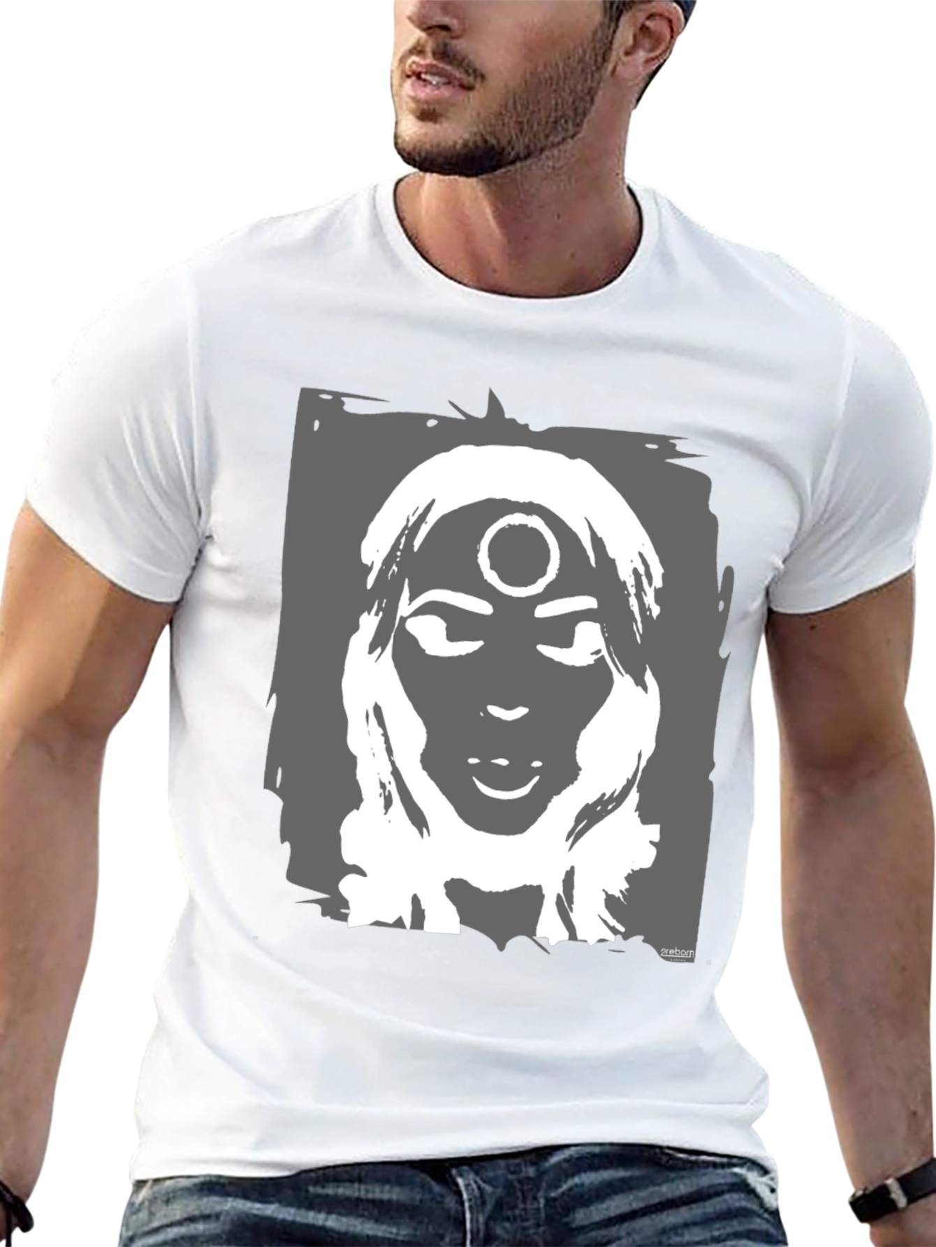 Black Graphic Tee - Third Eye Woman