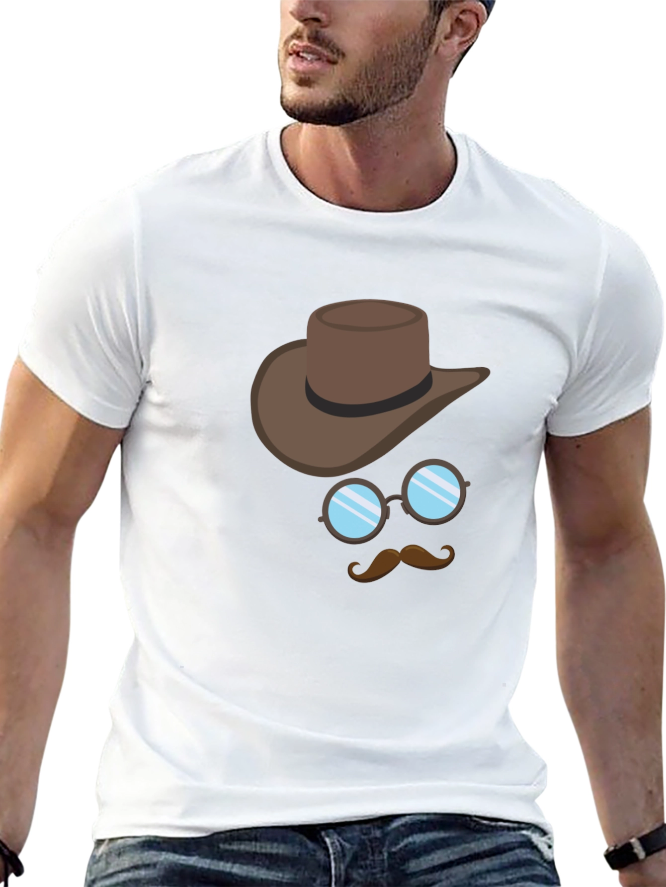 Trendy Cowboy T-Shirt - Fun Design