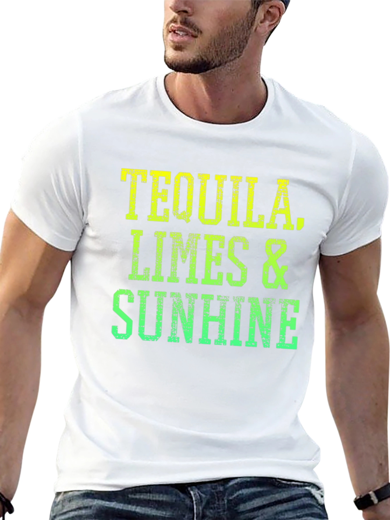 Tequila Limes & Sunshine Black T-Shirt
