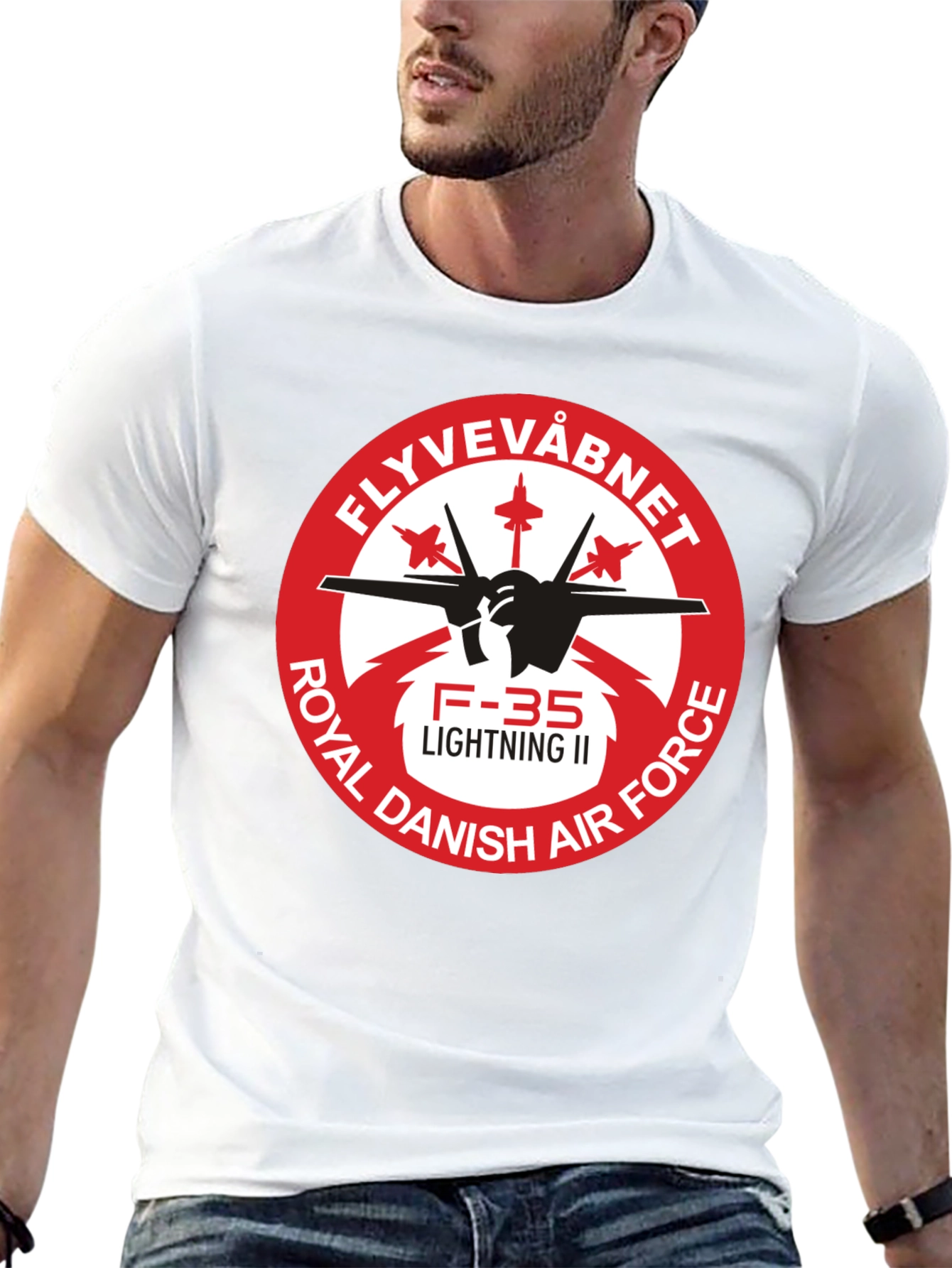 F-35 Lightning II Royal Danish Air Force T-Shirt