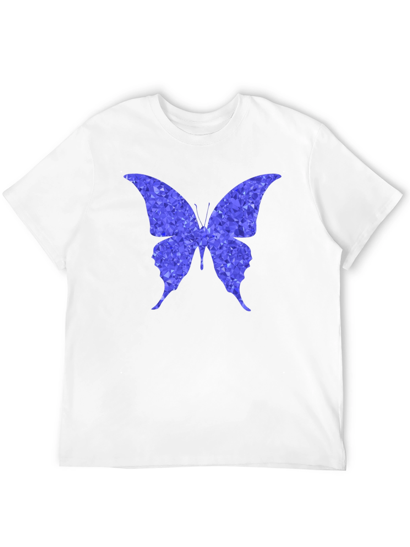 Geometric Butterfly Graphic T-Shirt - Stylish Mens Tee