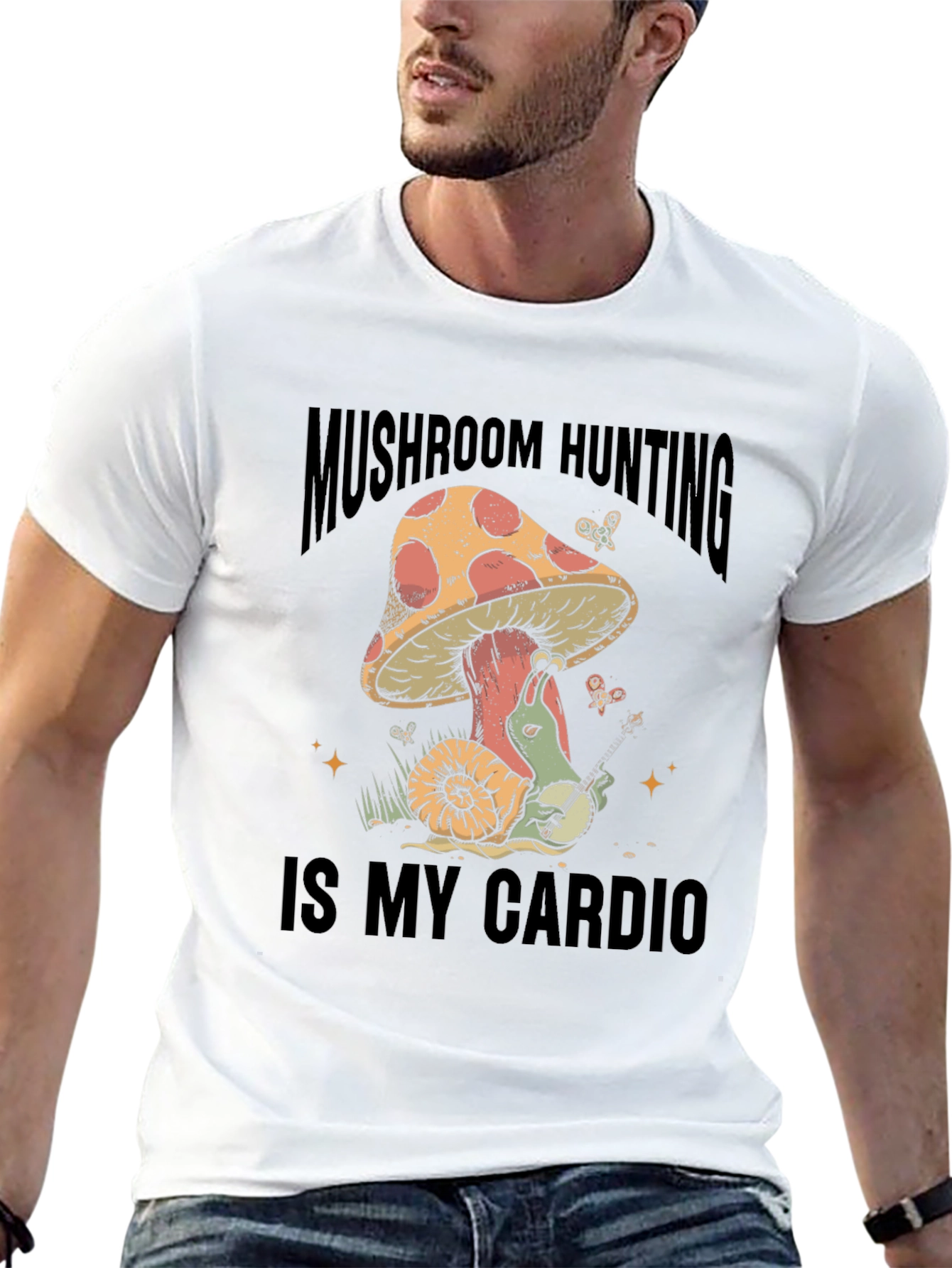 Mushroom Hunting is My Cardio T-Shirt
