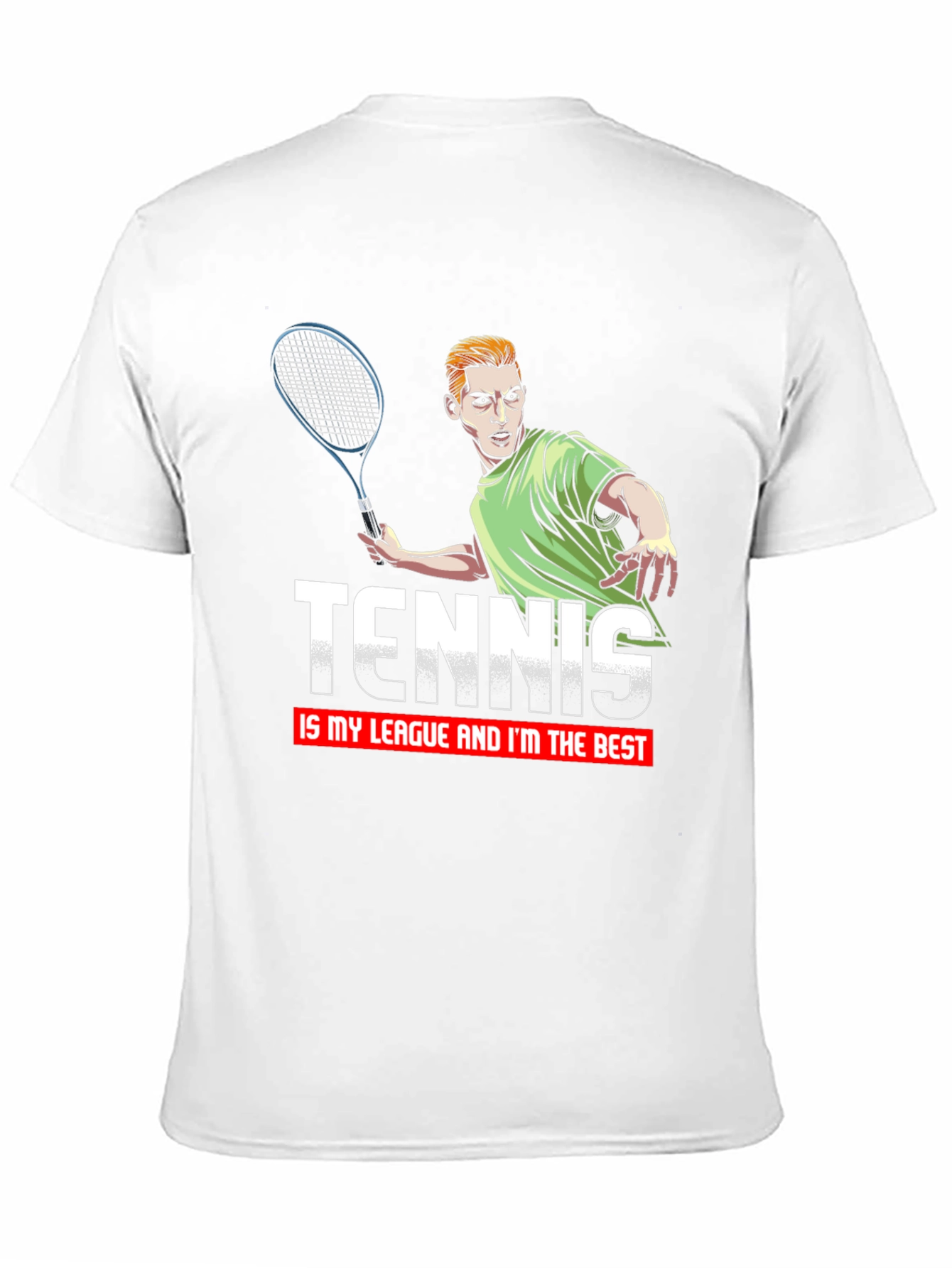 Tennis League Graphic T-Shirt