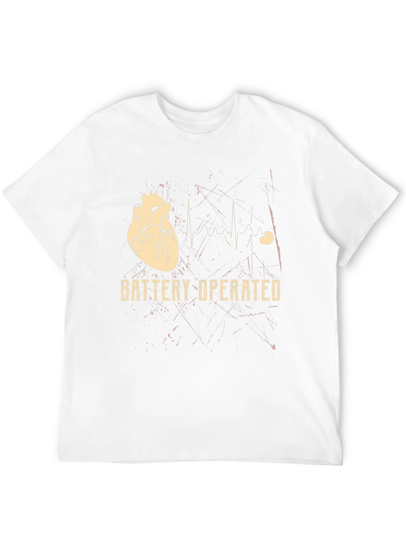Battery Operated Heart Graphic Tee
