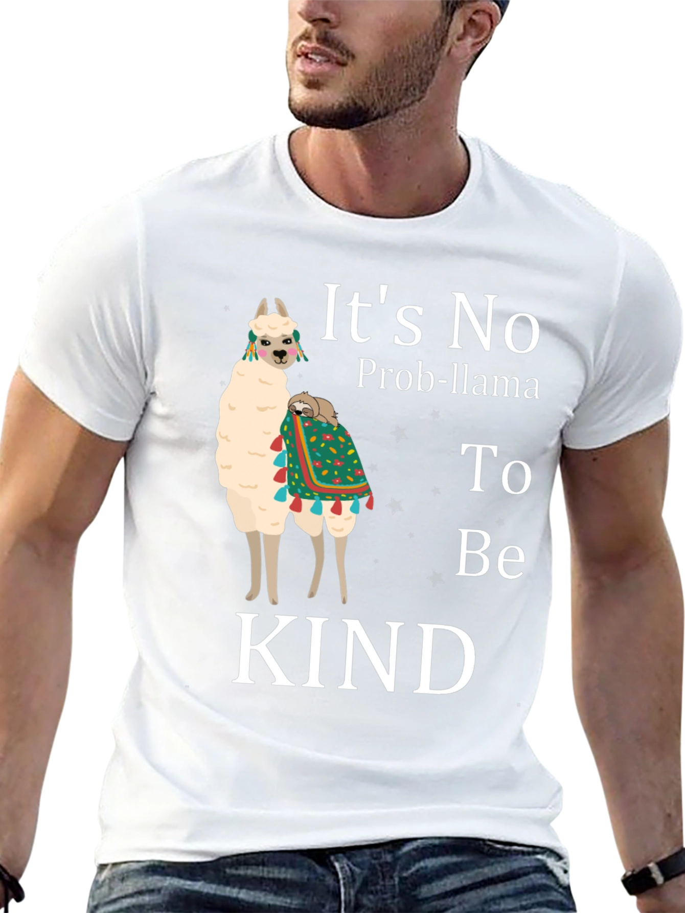 Its No Prob-Llama To Be Kind T-Shirt