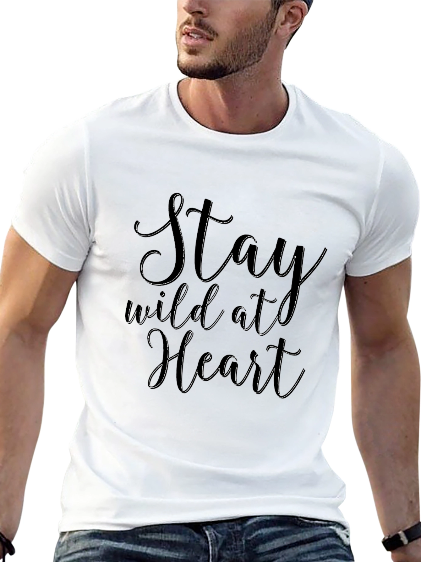 Stay Wild at Heart Graphic Tee