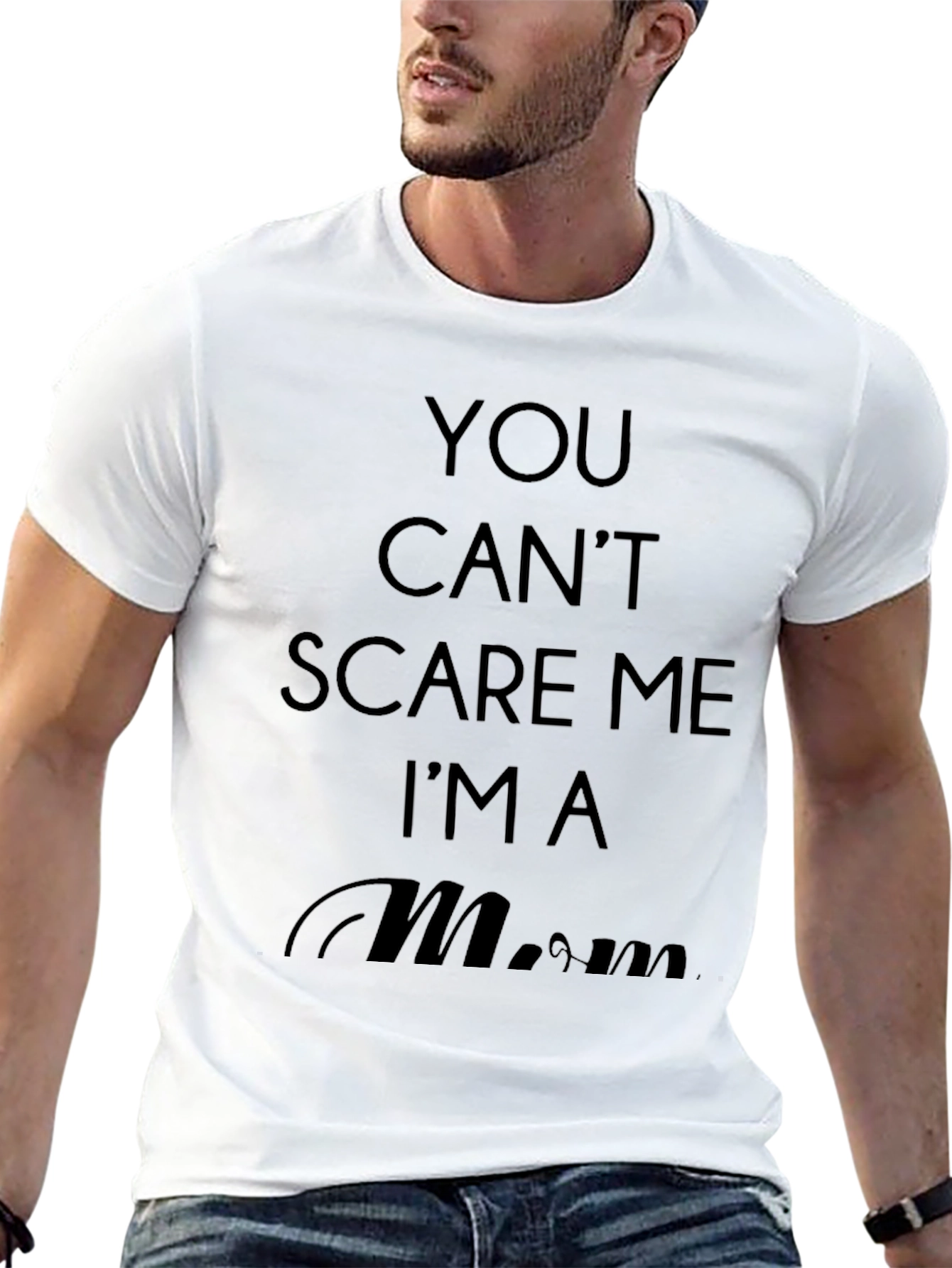 You Cant Scare Me Im A Mom T-Shirt