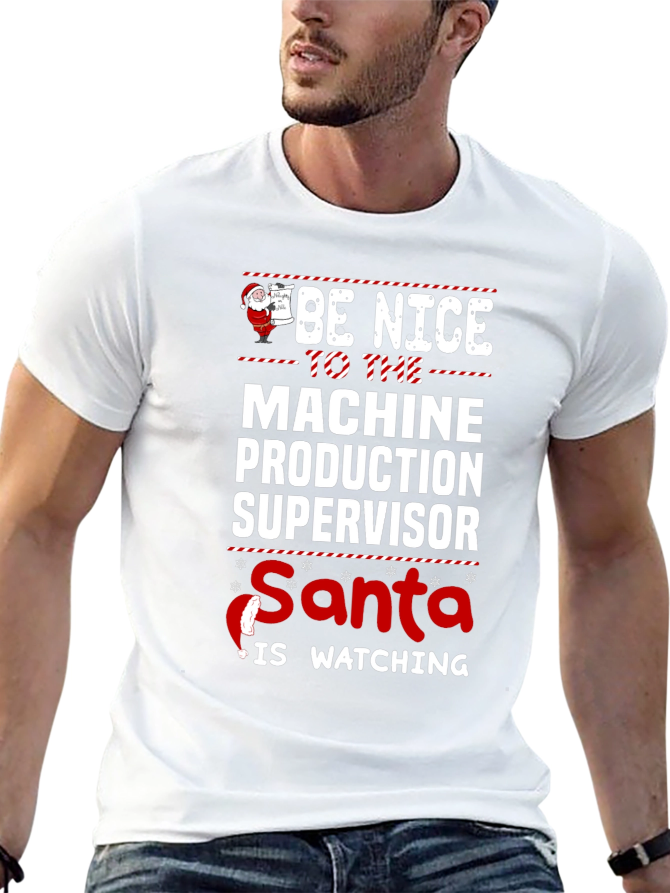 Be Nice Machine Production Supervisor T-Shirt