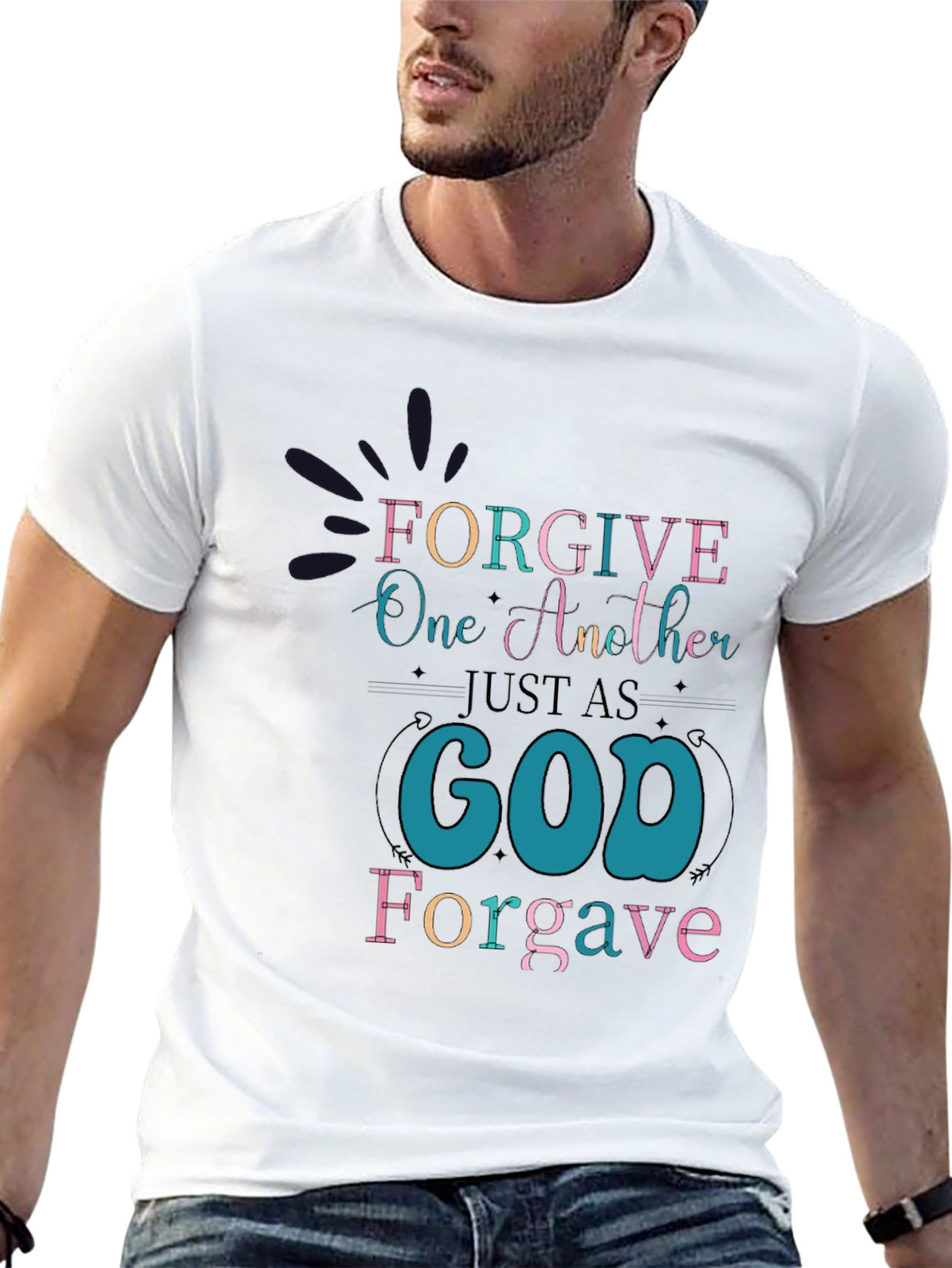 Forgive One Another Graphic Tee - Christian Apparel