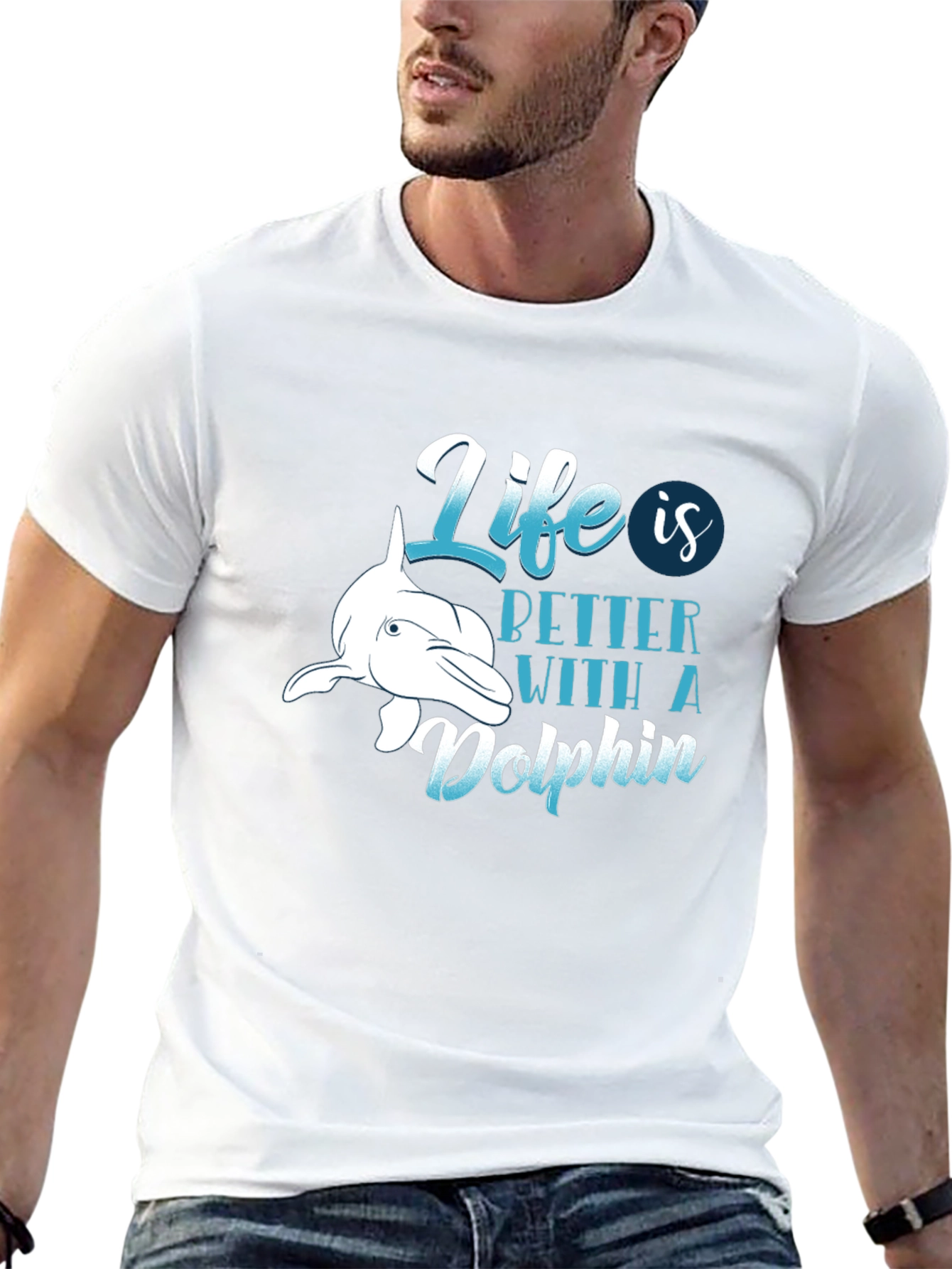 Life is Better with a Dolphin T-Shirt