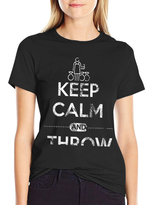 Keep Calm & Throw Pottery T-Shirt