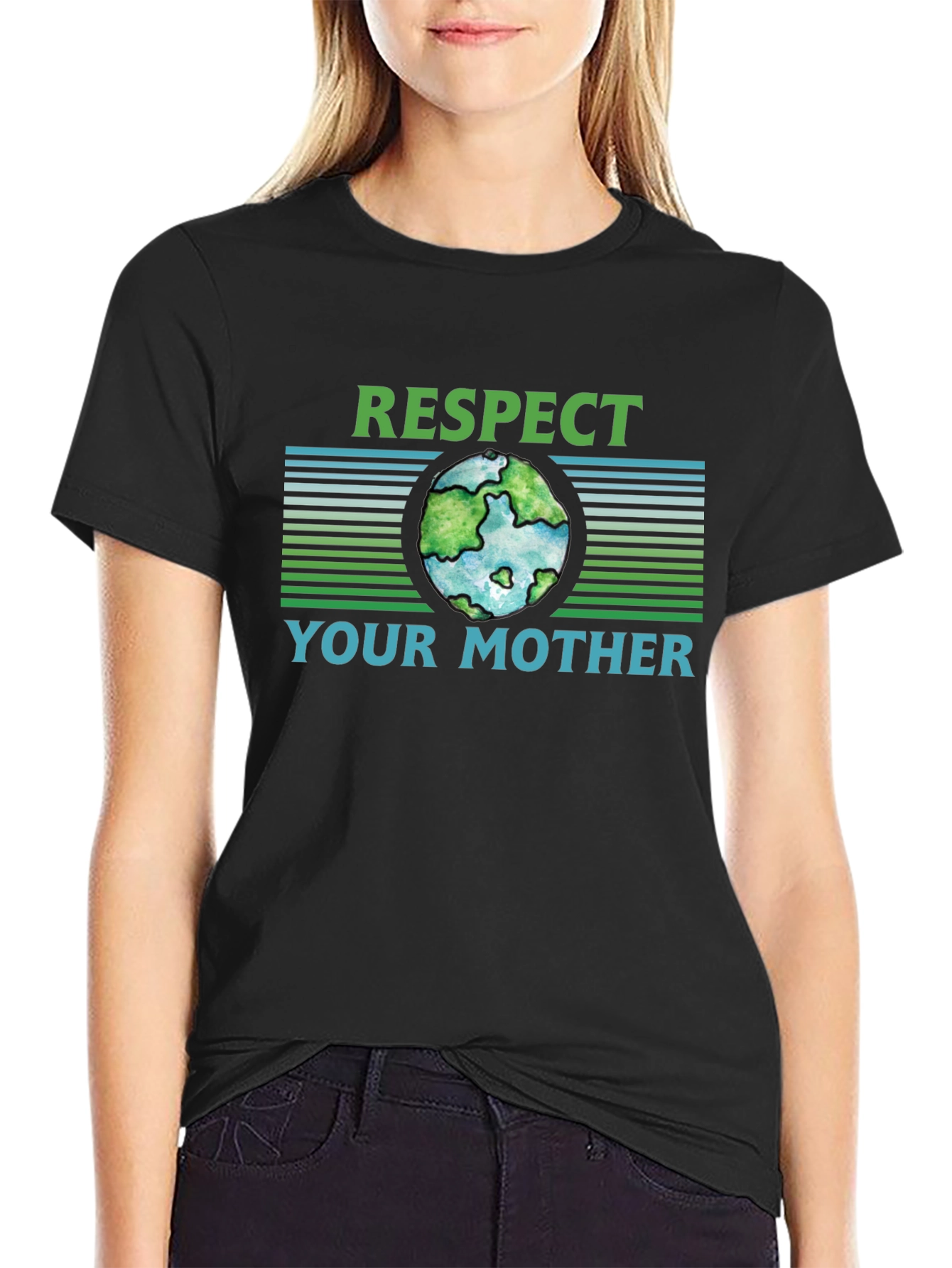 Respect Your Mother Earth Graphic T-Shirt