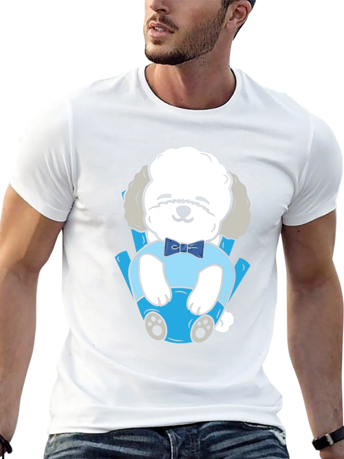 Dog in Baby Carrier T-Shirt